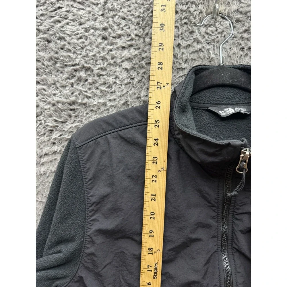 The North Face Half‎ Zip Fleece Mock Neck Pullover Jacket Black Mens Size M